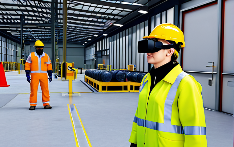 산업공학에서의 강화학습 활용 - Optimized Production Line**

"A modern, highly efficient factory production line with robotic arms a...