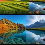 산업공학 시뮬레이션 - Here are three detailed image prompts in English, adhering to your guidelines: